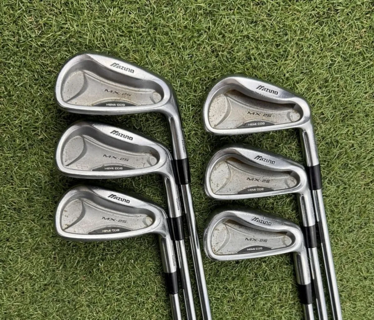 MIZUNO MX-25 IRONS / 4-PW (NO 6 IRON) / REGULAR - Image 2