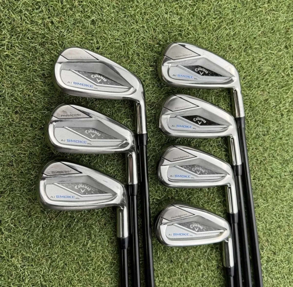 CALLAWAY PARADYM AI SMOKE HL IRONS / 4-PW / STIFF - Image 2