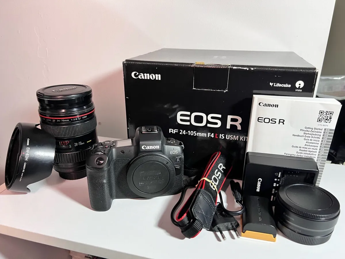 Canon R and full kit - Image 1