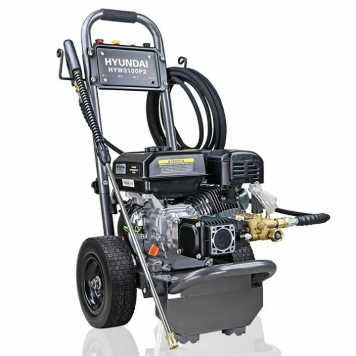 POWER WASHER HYUNDAI 4000PSI 275 BAR-USED! - Image 1