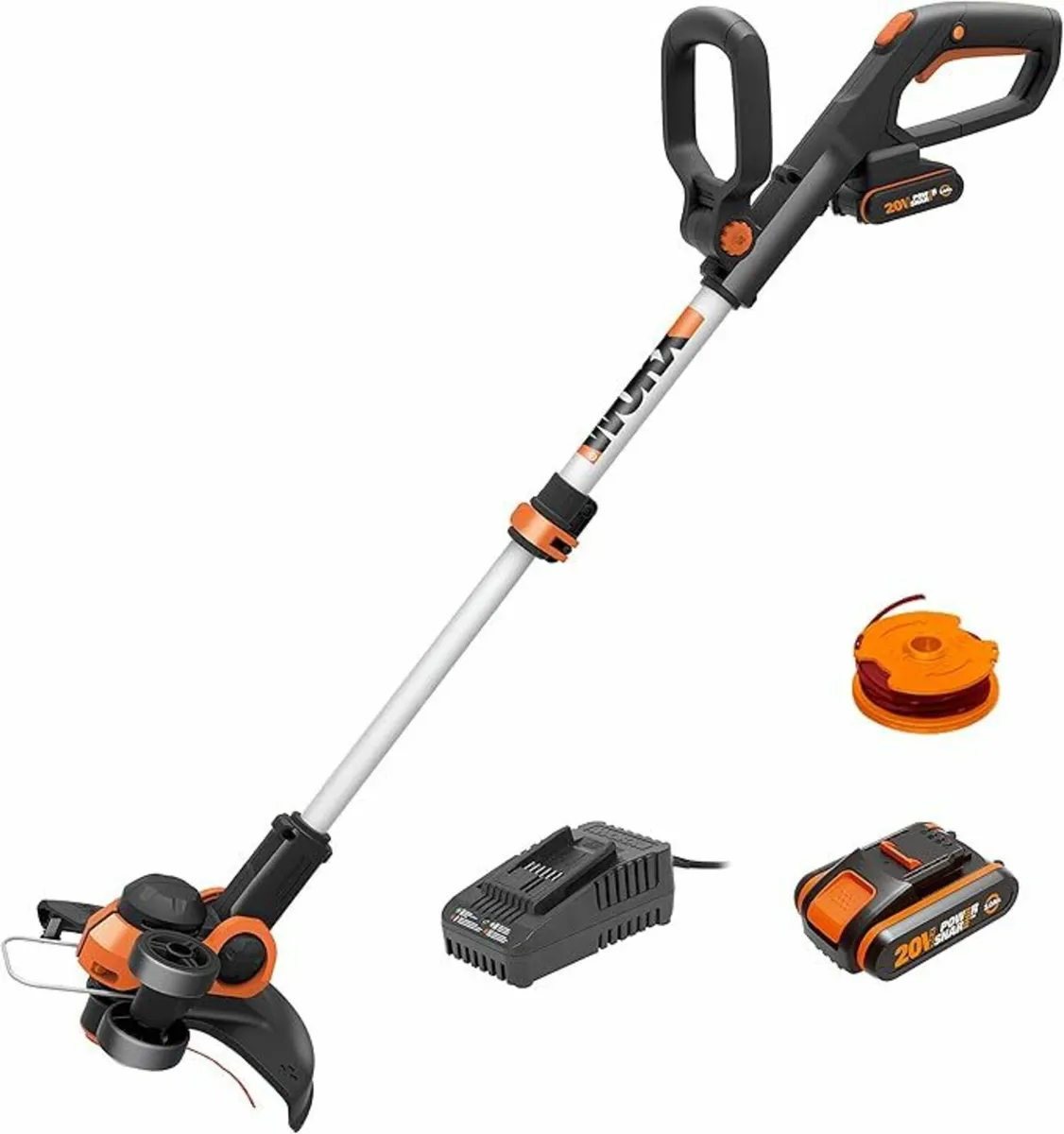 Cordless Grass Trimmer Fast Charger 90° Head pivot - Image 1