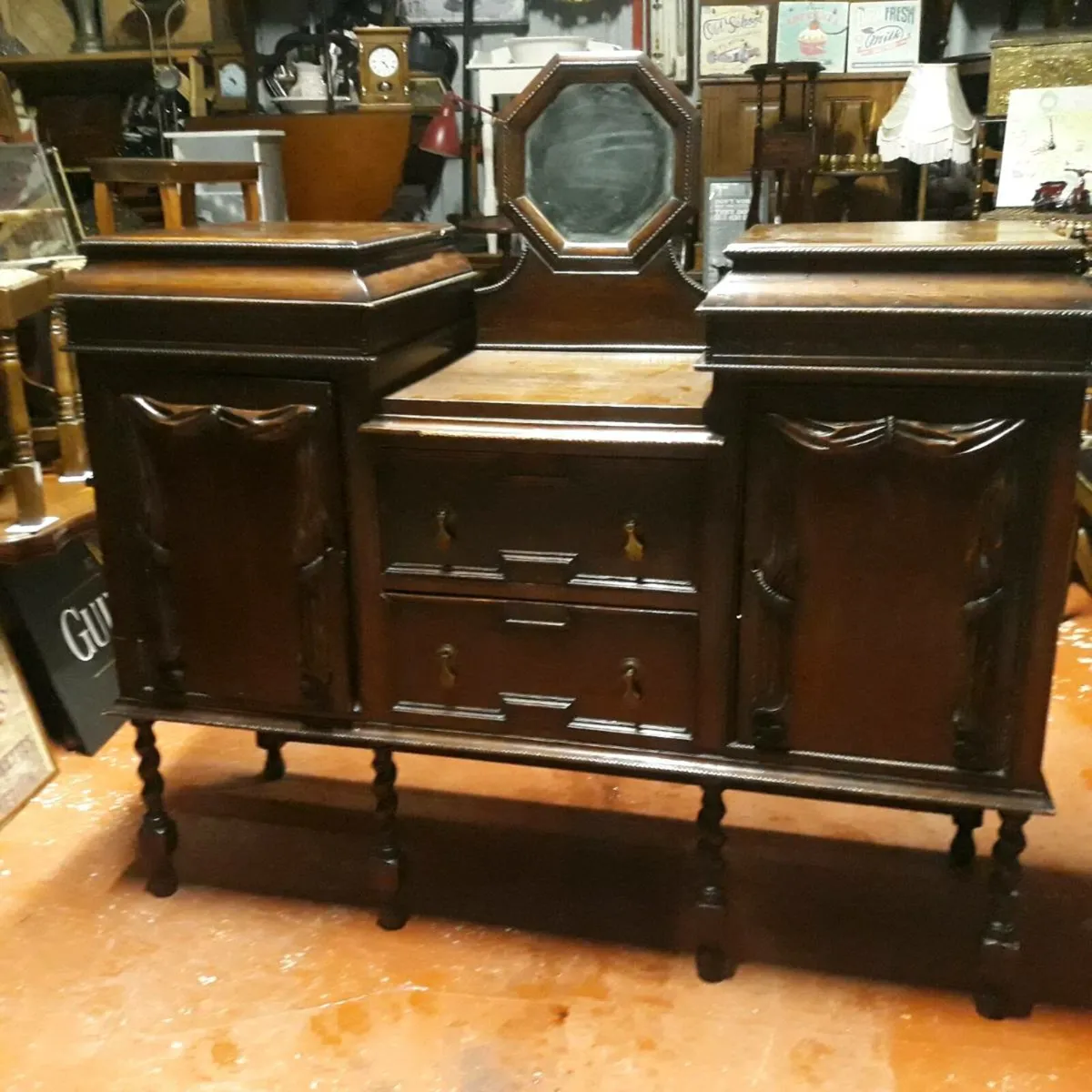 Edwardian Sideboard - Image 4