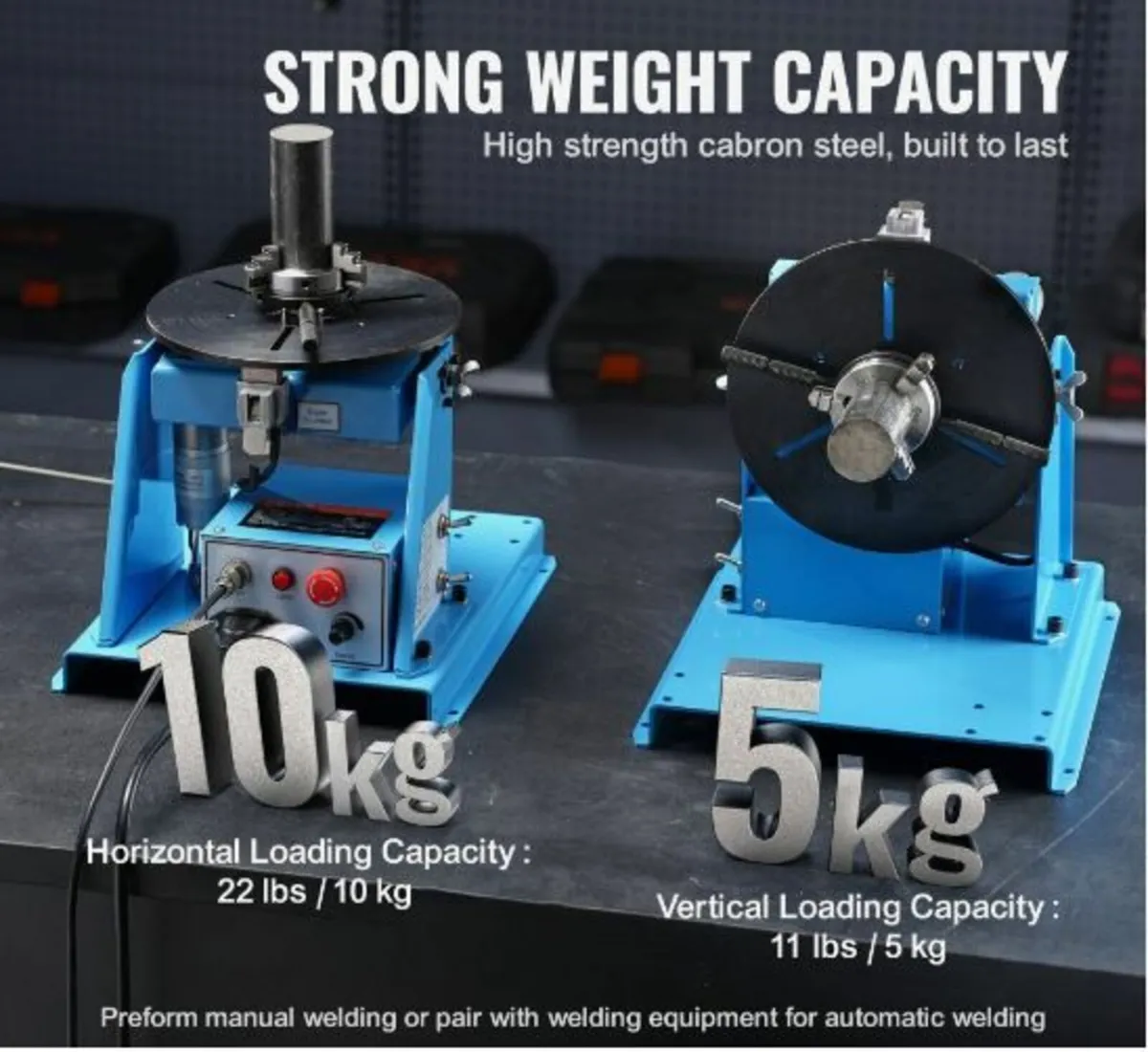 10KG Rotary Welding Positioner 0-90° Positioning - Image 2