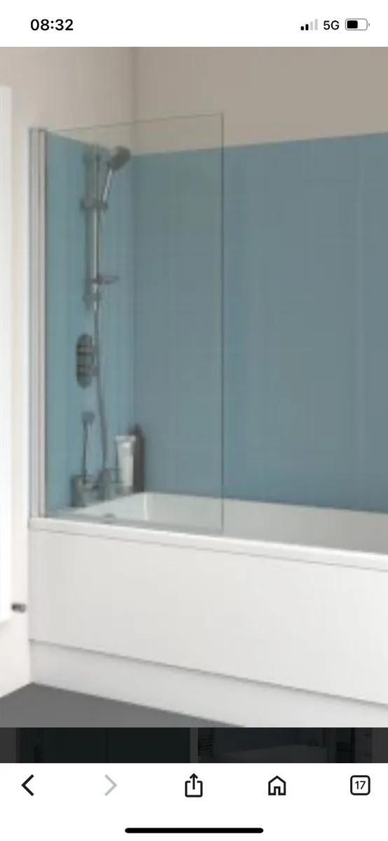 Flat Shower screen