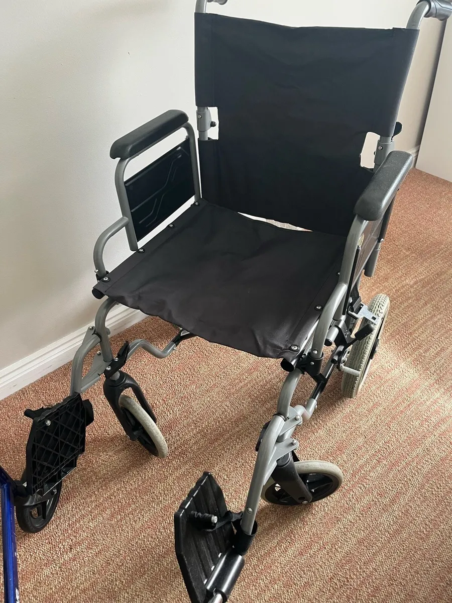 Wheelchair, commode, walking aid, shower chair - Image 3