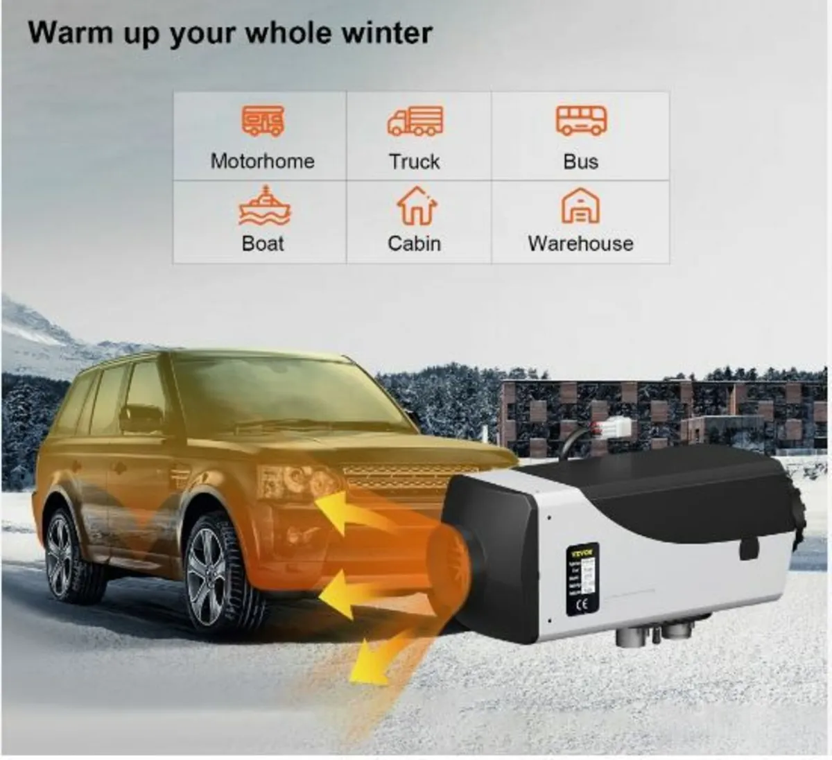 12V 5KW Diesel Air Heater - Image 2