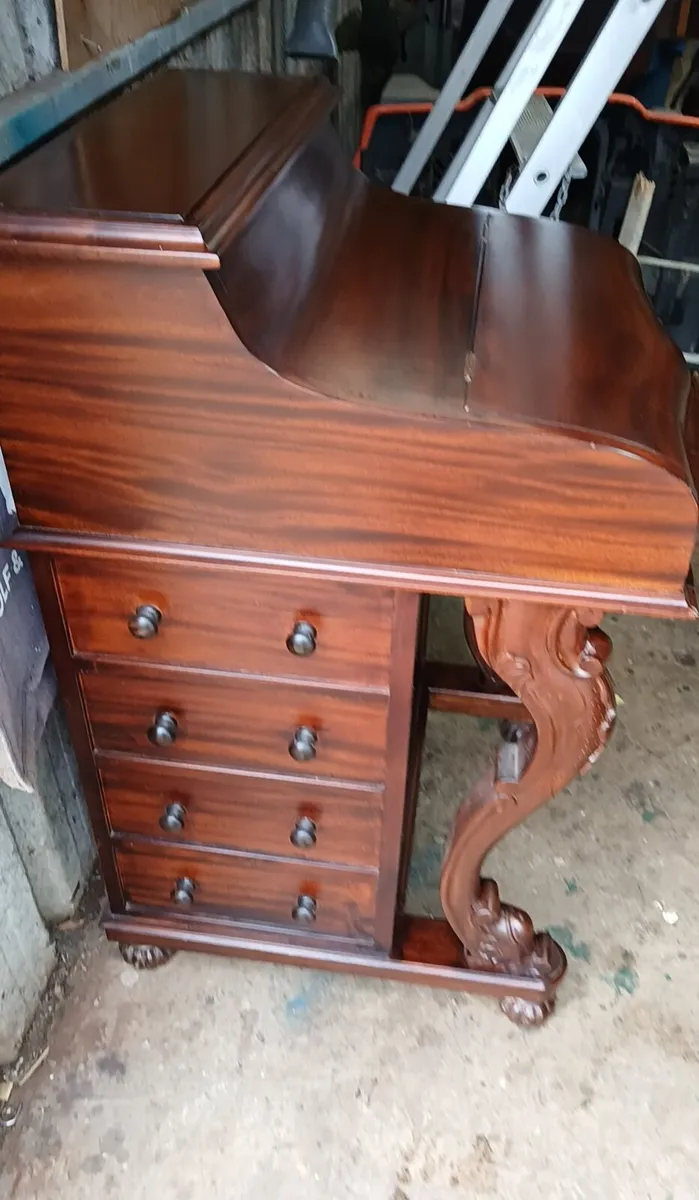 Davonport wrighting desk - Image 4