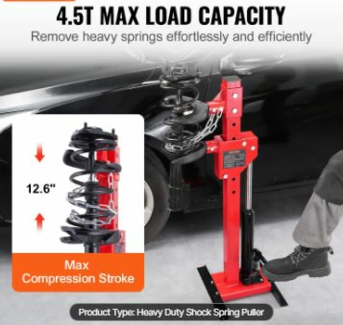 Strut Spring Compressor, 4.5 Ton/9920 - Image 2
