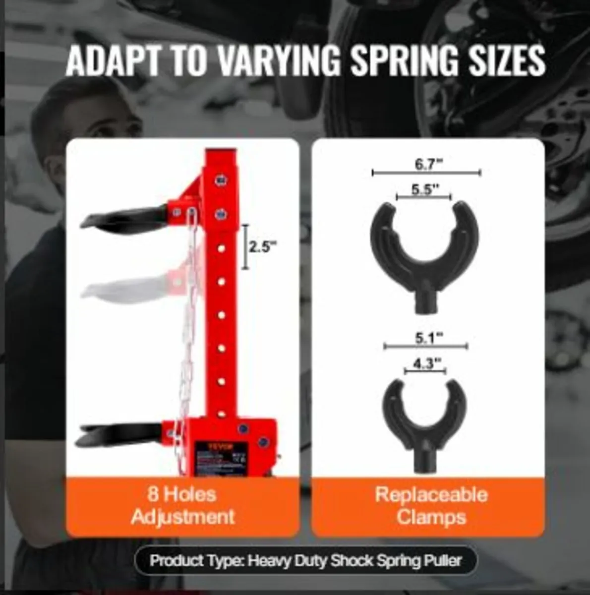 Strut Spring Compressor, 4.5 Ton/9920 - Image 3