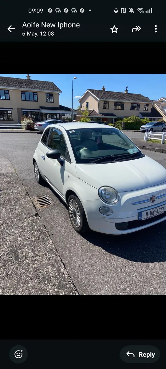 2011 fiat 500 - Image 1