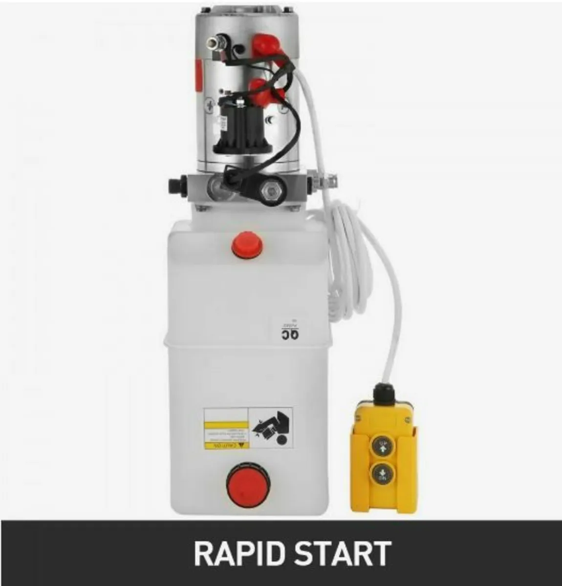 Electric Hydraulic Pump 7l Single Acting Plastic - Image 2