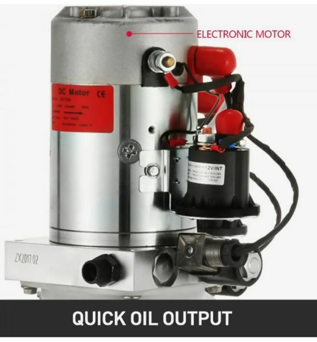 Electric Hydraulic Pump 7l Single Acting Plastic - Image 3