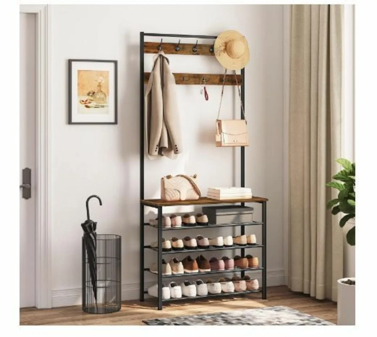 Coat Rack Shoe Rack - Image 2