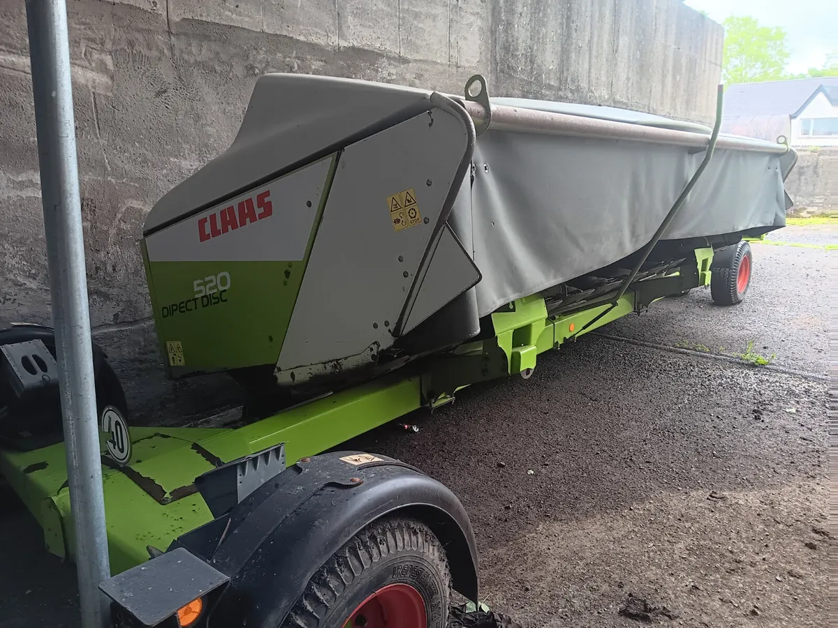 Claas 520 Wholecrop Header with Trailer (2011) - Image 1