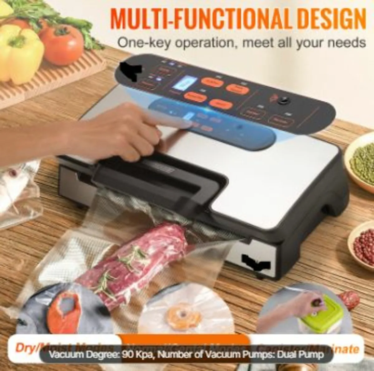 Vacuum Sealer Machine Food - Image 2