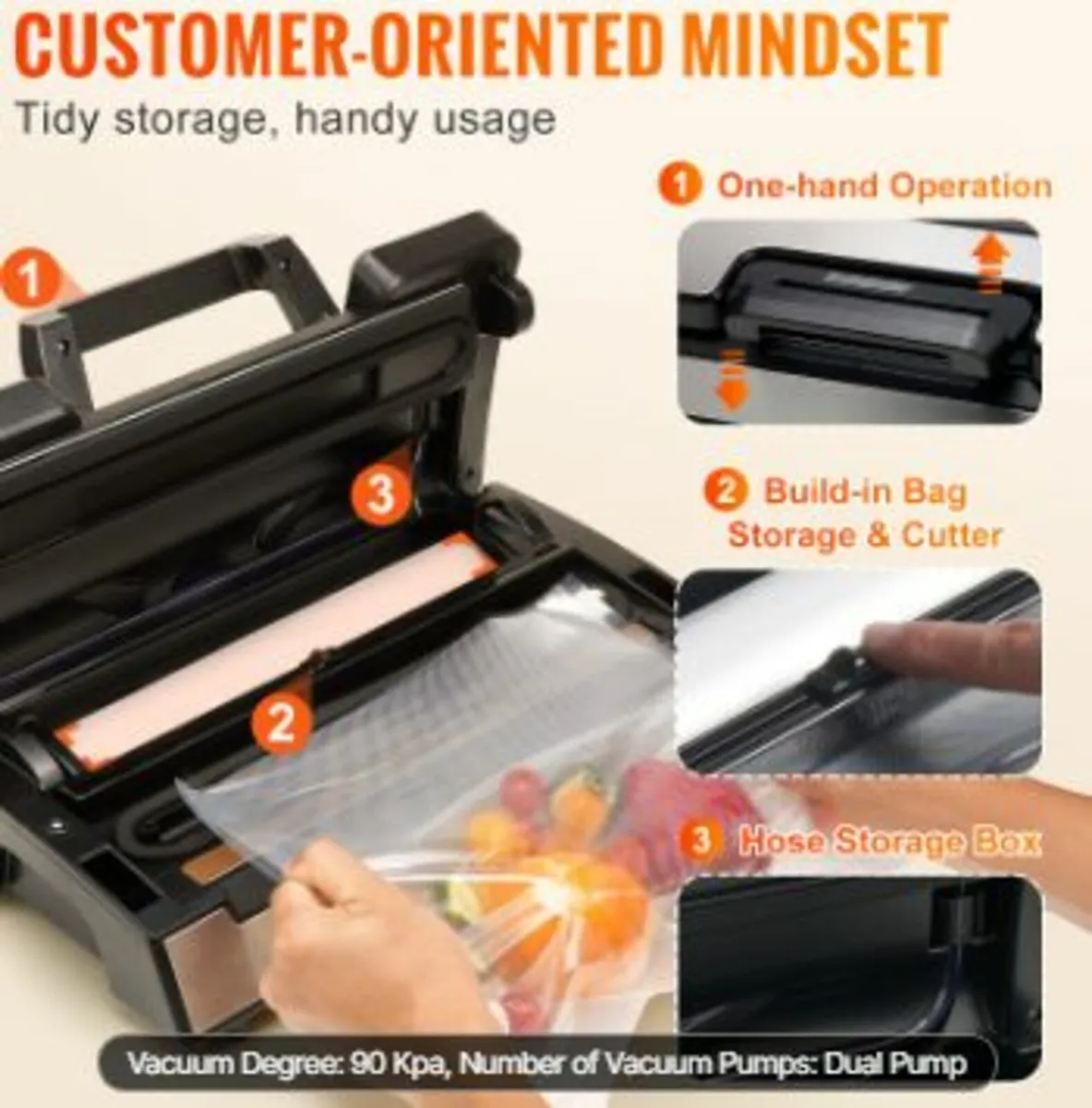 Vacuum Sealer Machine Food - Image 3