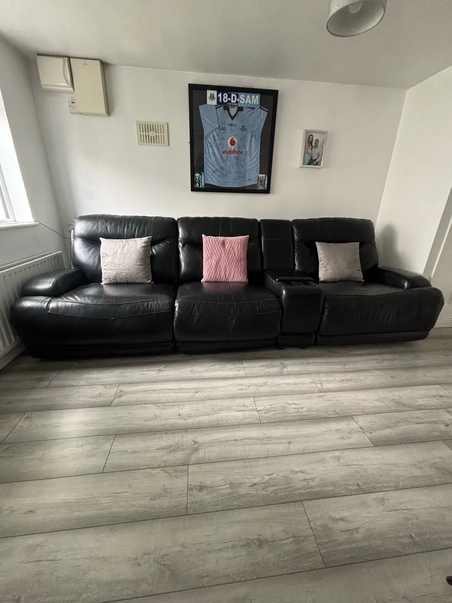 Leather Sofa - Image 1