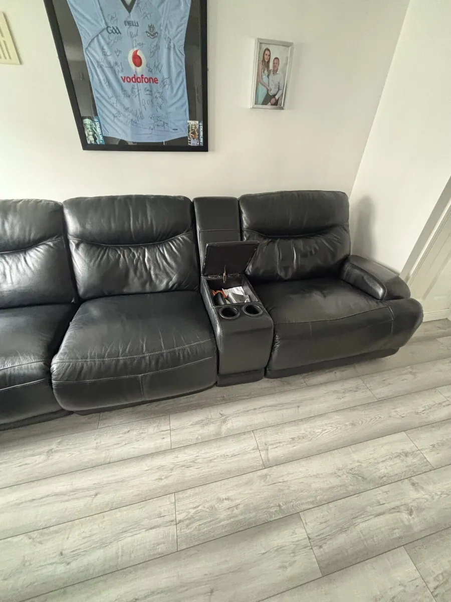 Leather Sofa - Image 4