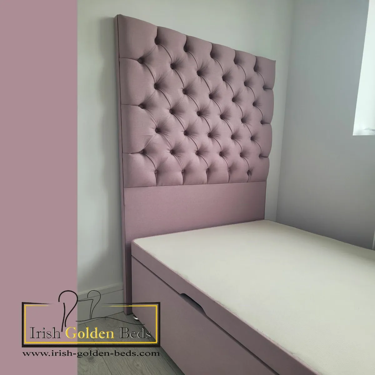 bed frame and headboard, free delivery - Image 4