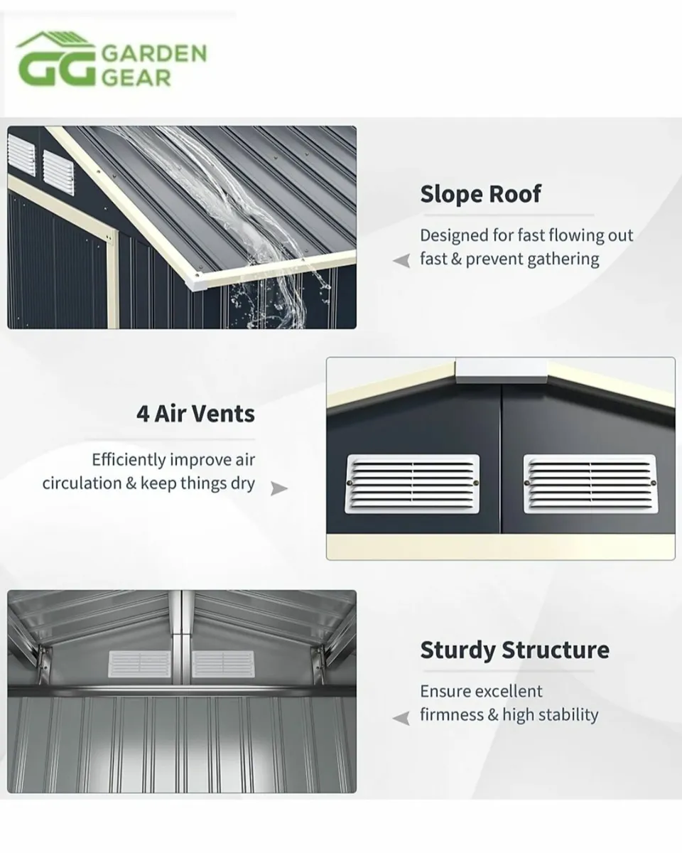 Steel garden sheds - Image 2