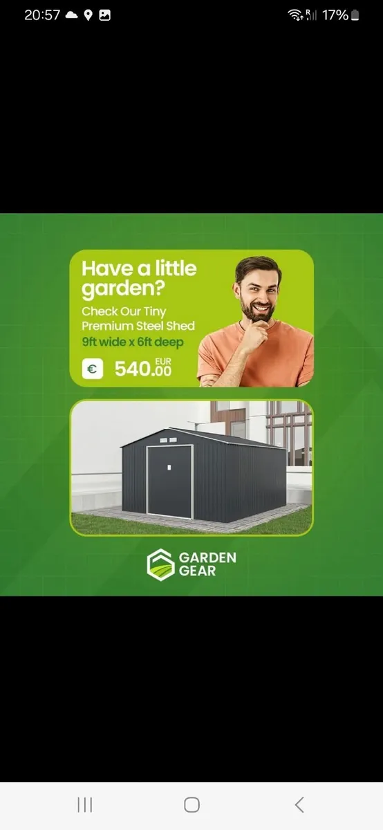 Steel garden sheds - Image 4
