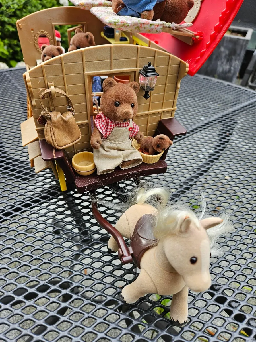 Sylvanian Families Caravan & Horse Wagon Set - Image 4
