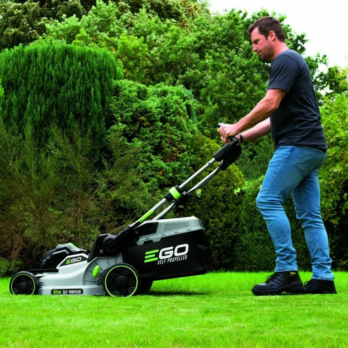 LM 1900ESP 48CM EGO Battery SELF-PROPELLED MOWER - Image 1