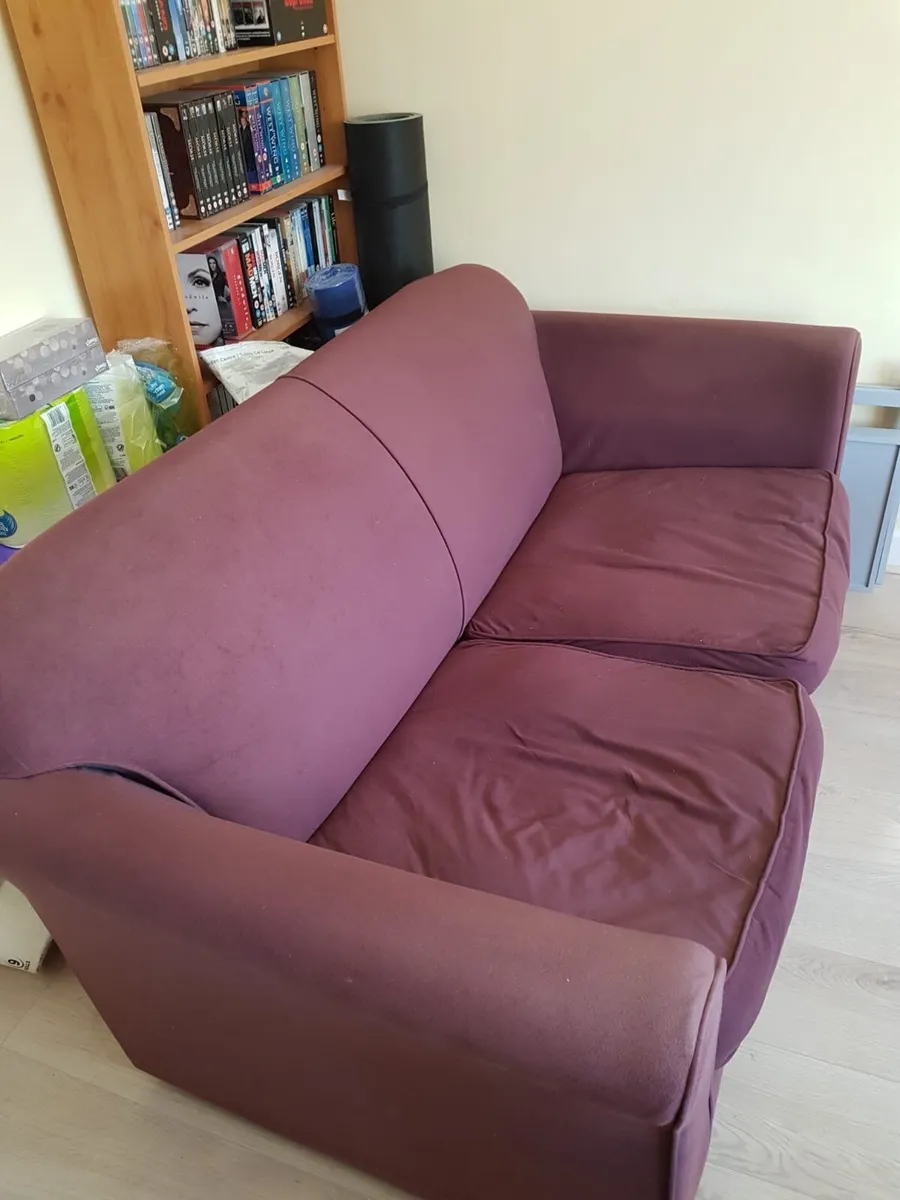 Two sofas for free - one couch bed - Image 2