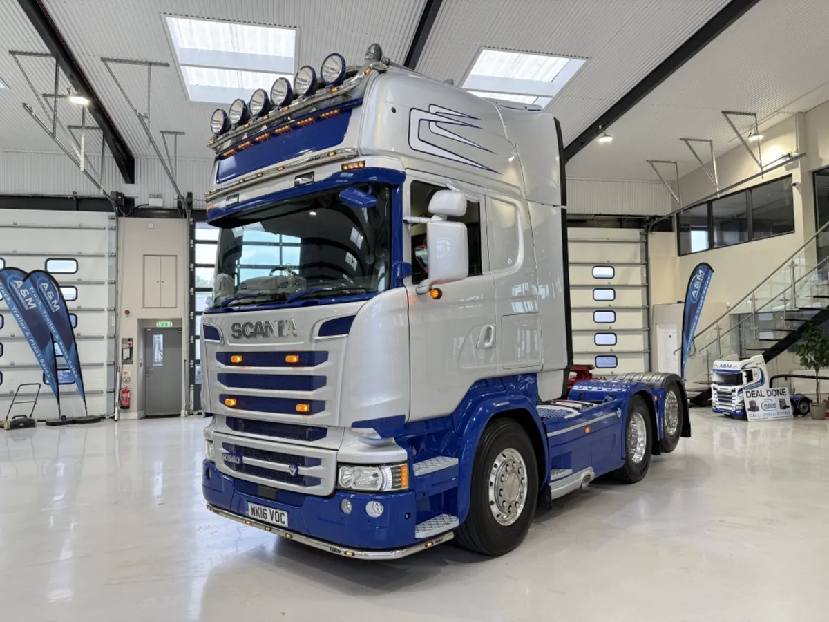2016 (16) SCANIA R580 TOPLINE 6X2 TAG AXLE - Image 3