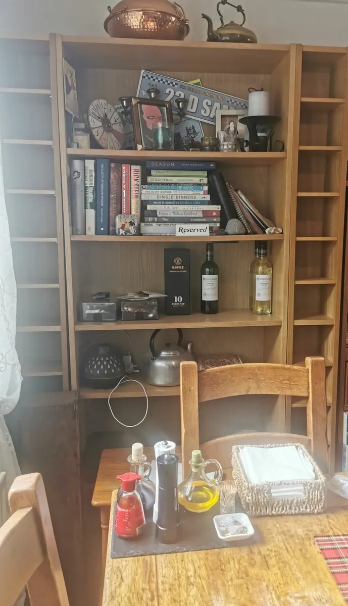 IKEA Bookcase and CD units (separately priced) - Image 2