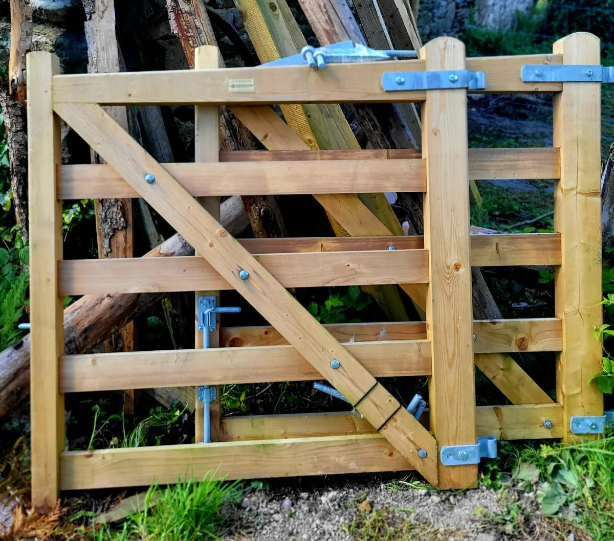 Solid Timber Gates - Image 1