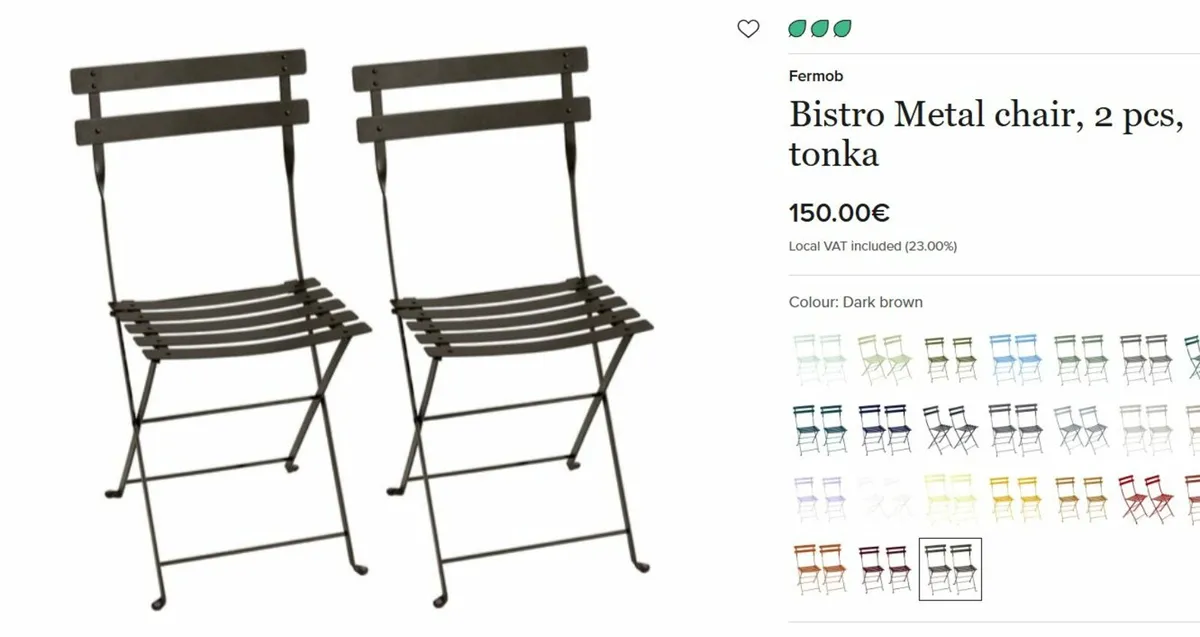 Patio table and chairs - Image 2