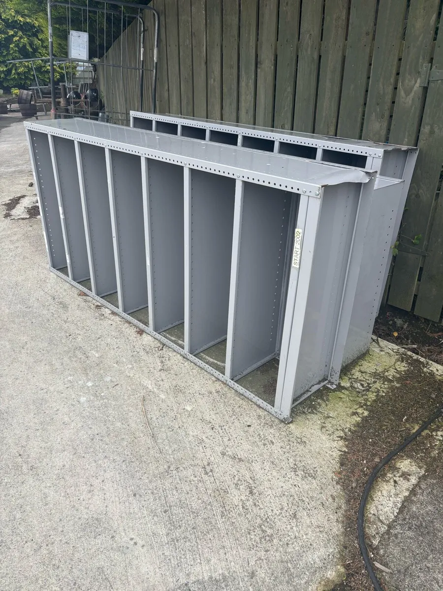 Store/Parts Pigeon hole shelving,7 bays 7 ft app - Image 2