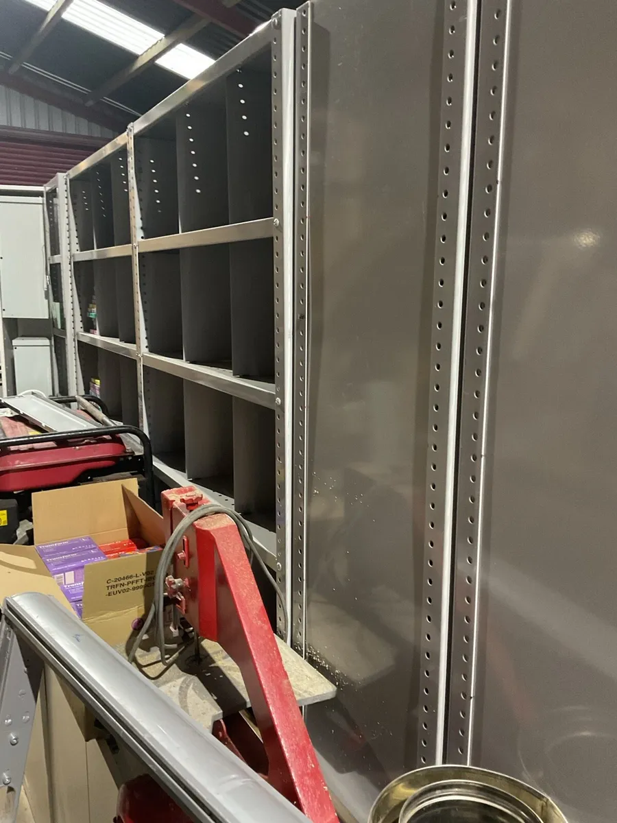 Store/Parts Pigeon hole shelving,7 bays 7 ft app - Image 3