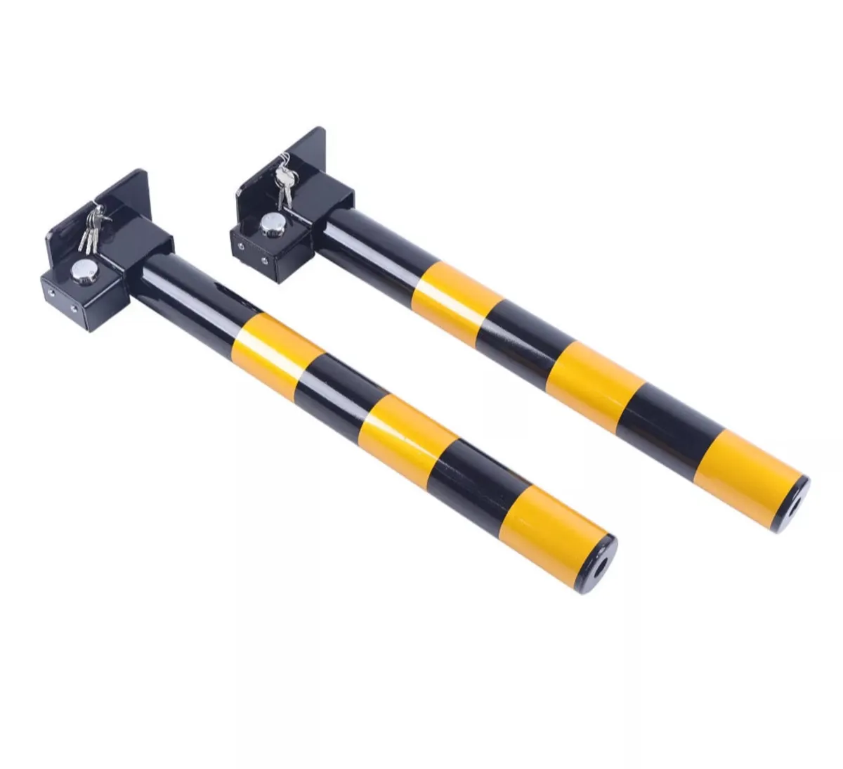 2 x Security Bollards Car Parking Post Barriers - Image 4