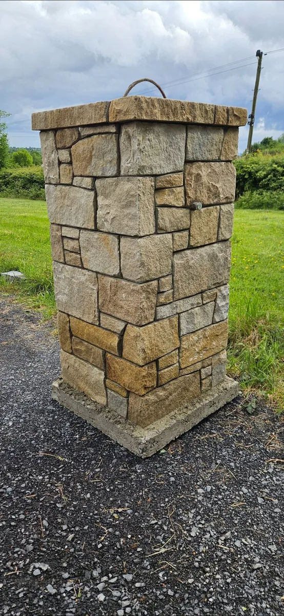 Stone built pillars prefab,sandstone,limestone etc - Image 1