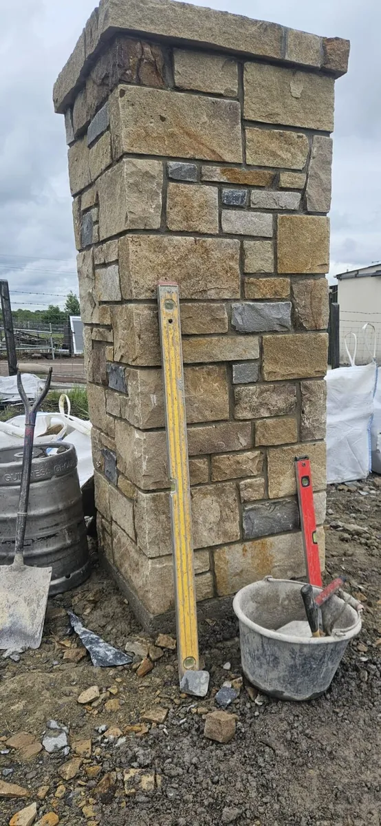 Stone built pillars prefab,sandstone,limestone etc - Image 4