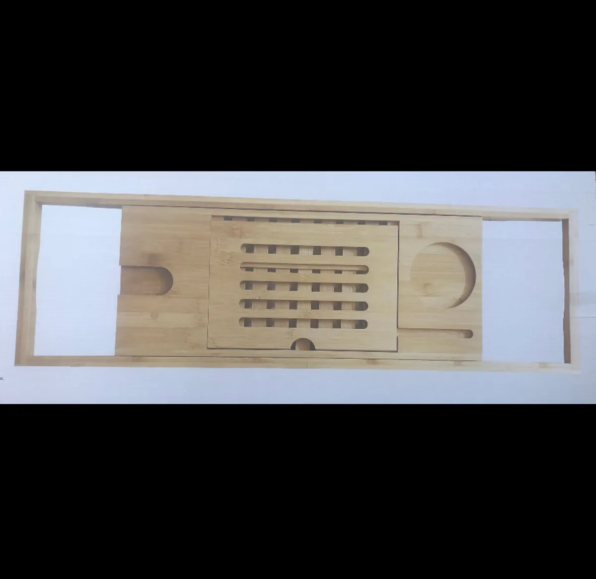 Extendable Bath Tray Tidy Caddy Shelf NEW - Image 2