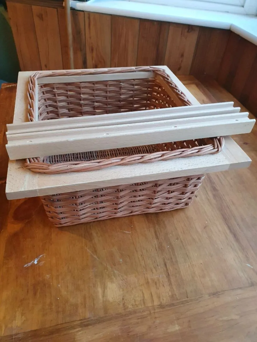 Wicker Kichen Cabinet Baskets - Image 2