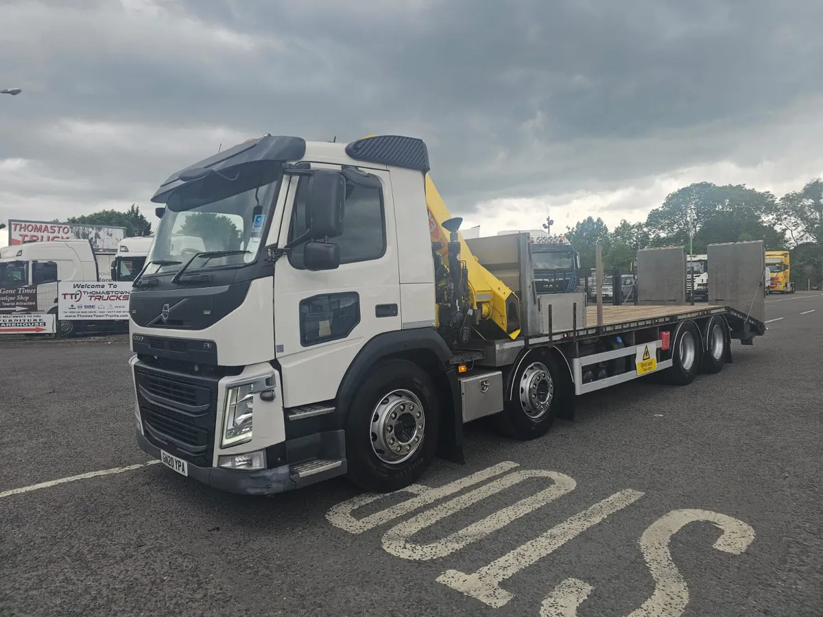 2020 Volvo FM430 8X4 27ft Beavertail/ Flat - Image 3
