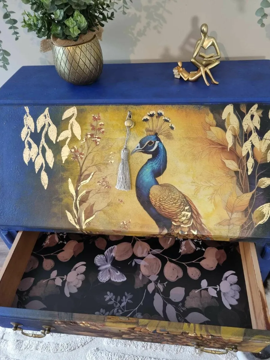 Vintage bureau - Image 2