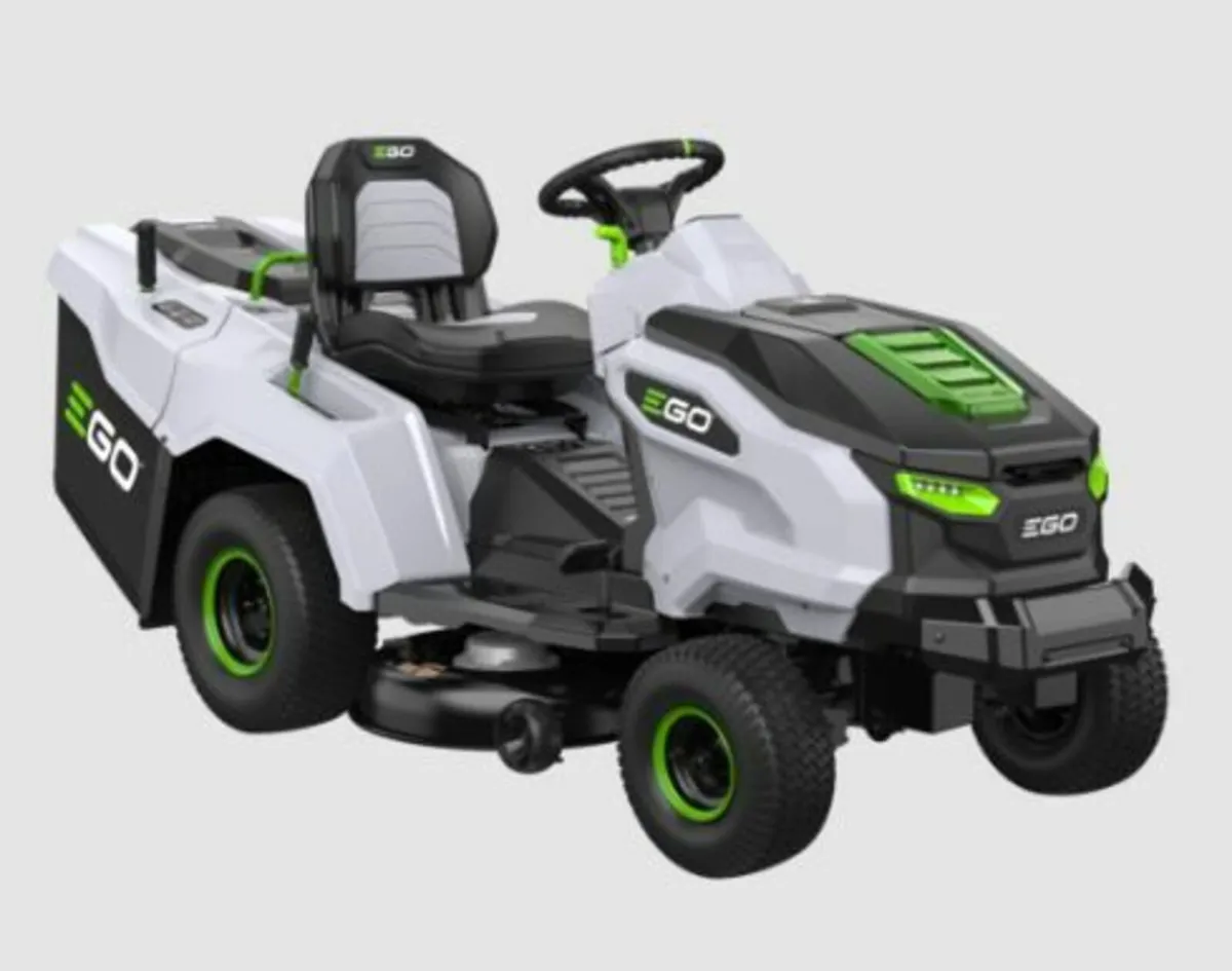 EGO COLLECTOR TR3801E-B Ride-on Lawnmower - Image 1