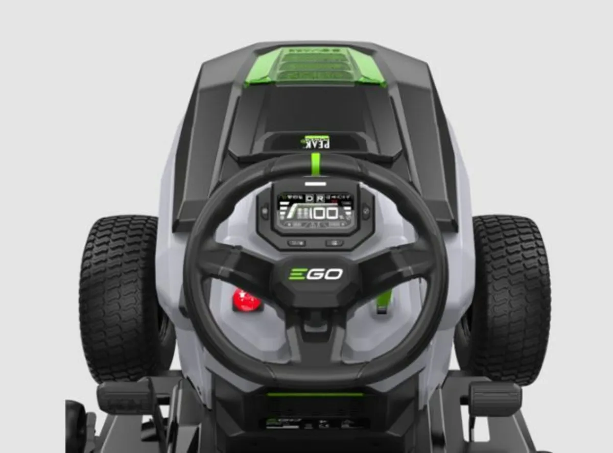 EGO COLLECTOR TR3801E-B Ride-on Lawnmower - Image 2