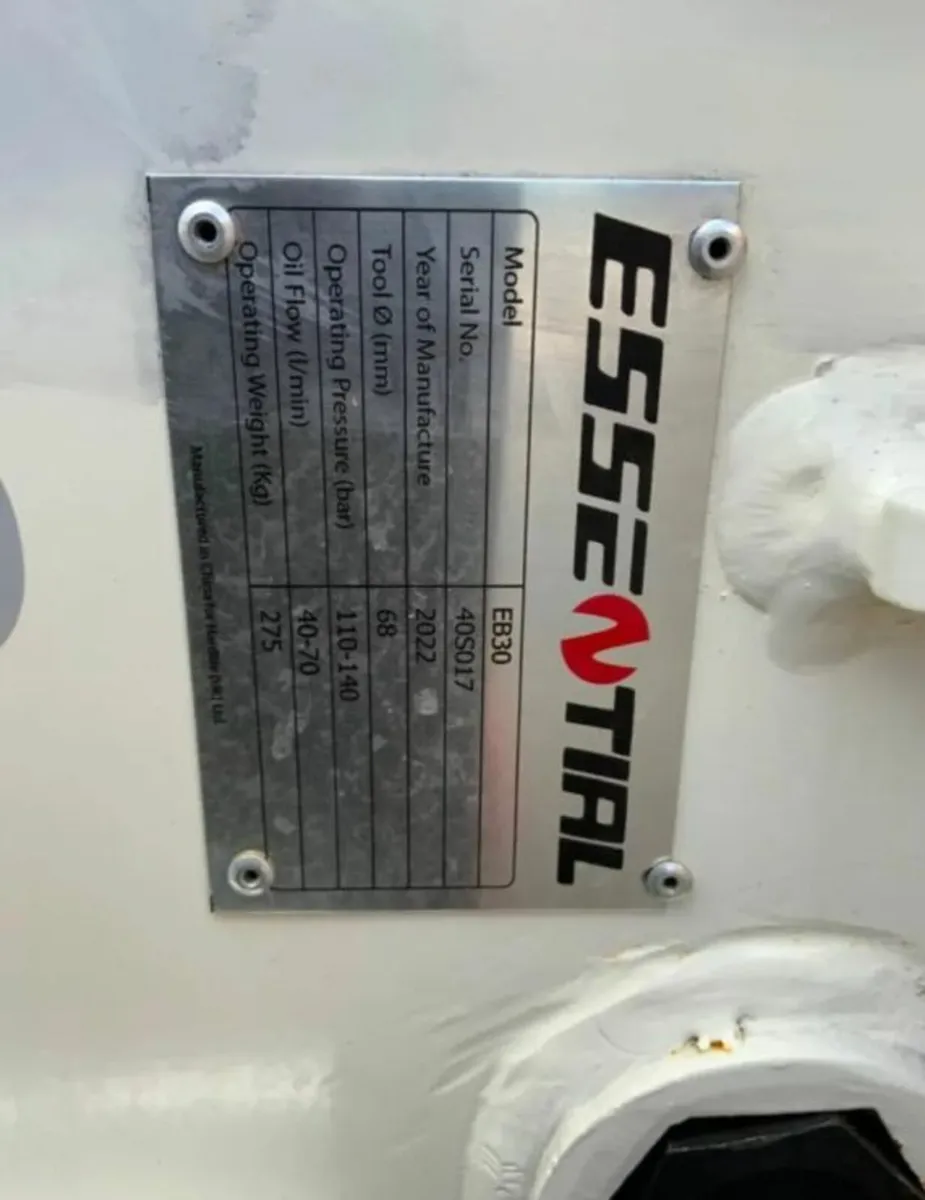 Essential EB30 Rock Breaker New Unused - Image 3