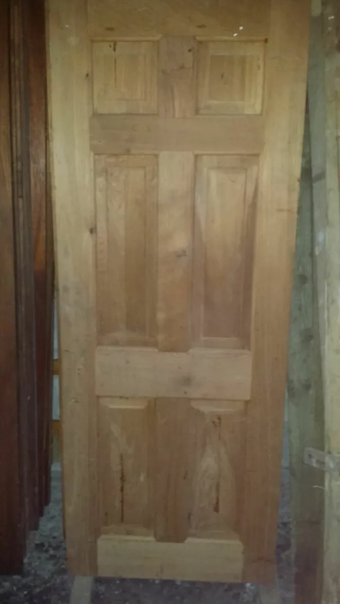 NEW solid teak door