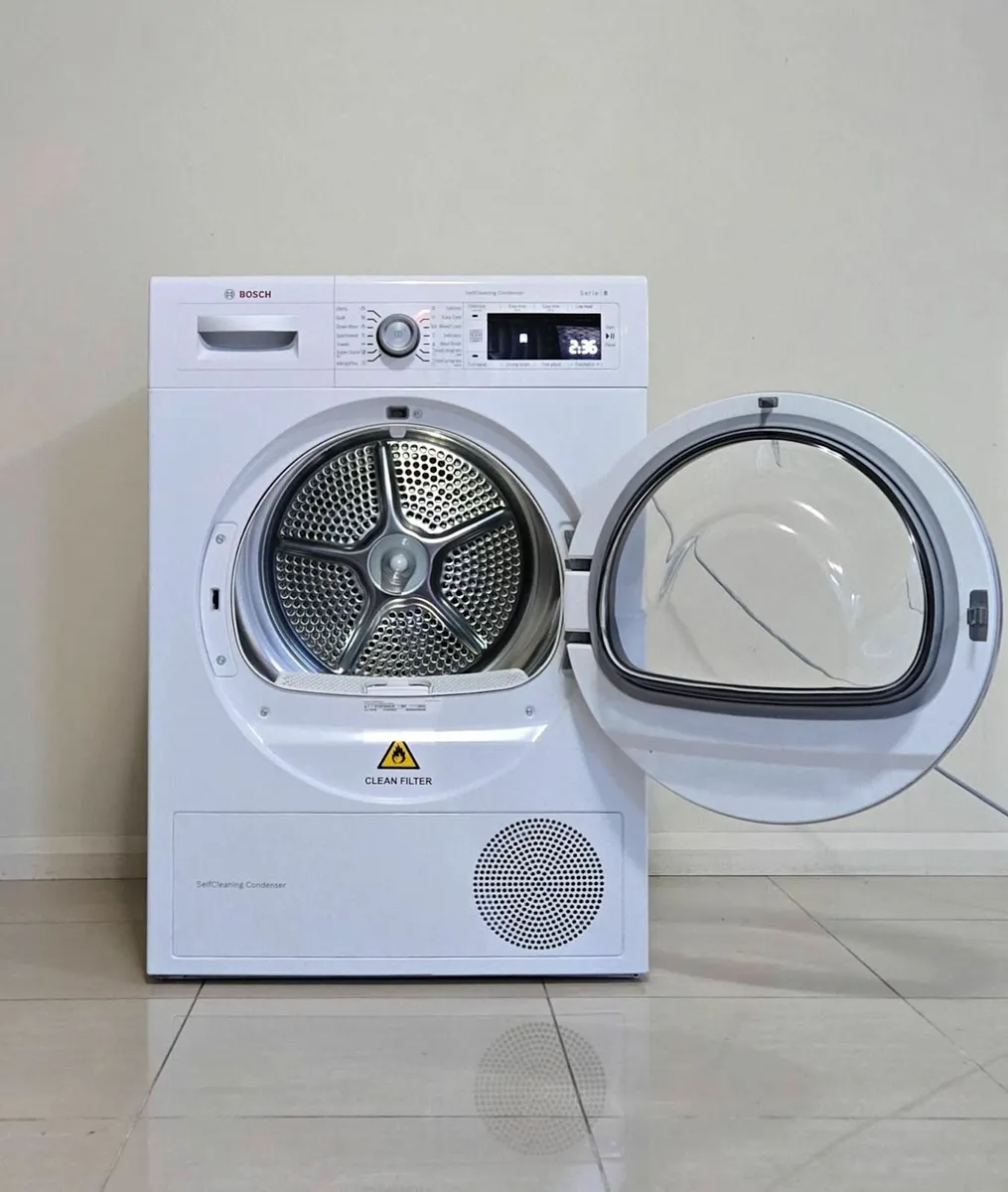 Bosch 9kg  Heat Pump Condenser Dryer - Image 2