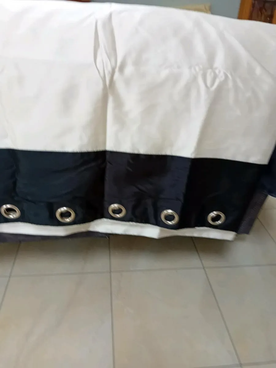 PAIR LINED CURTAINS NEW