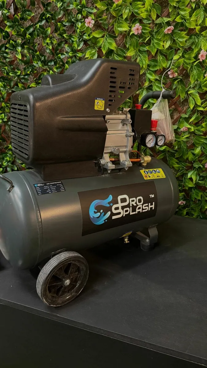 50L Electric Portable Air Compressor 2HP 8BAR - Image 1