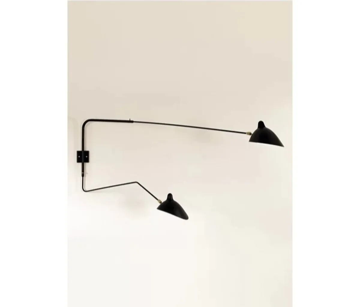Serge Mouille Style Wall Lamp x1 - Image 1