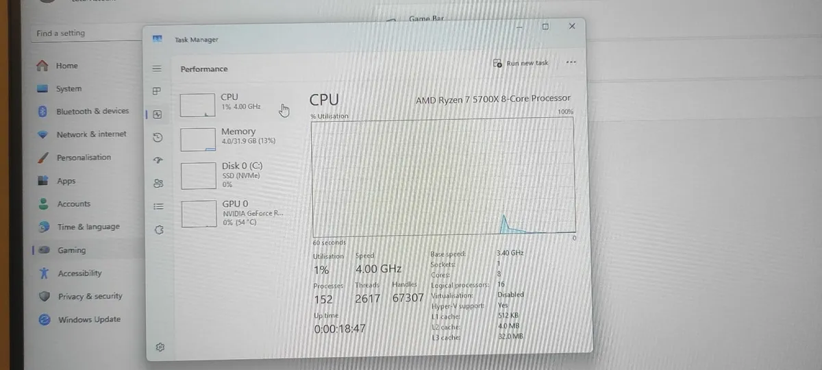Gaming PC , 7 5700x 3080 , 32 ram ddr4 , 1 tb SSD - Image 4